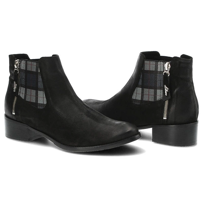 Členkové Topánky Libero - 1185 Czarny 25