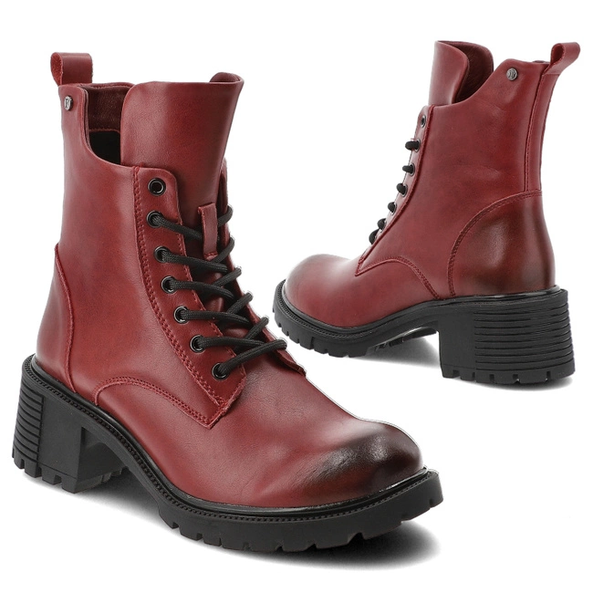 Členkové Topánky FILIPPO - DBT6501/25 RD Czerwony