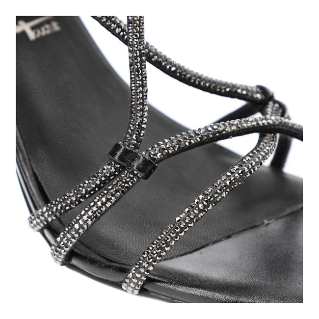 Sandále Tamaris - 1-28332-20 012 Black Metallic