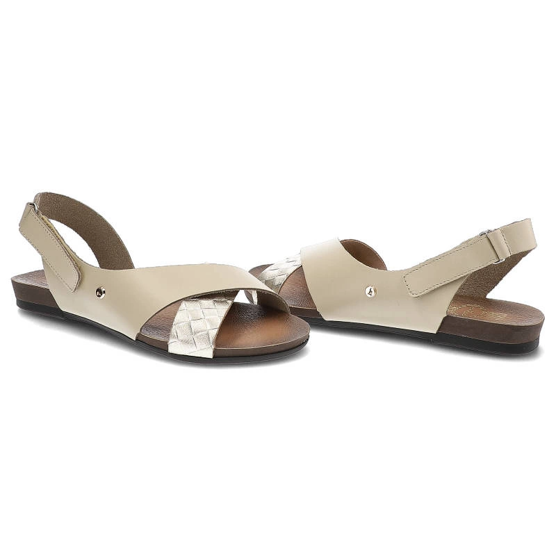 Sandále Lemar - 40141 Bf.Beż+Bf.Tuluza Zł