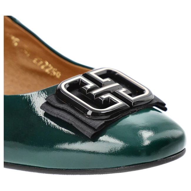 Lodičky Clasicco - 2176 Zielony Lak 1074