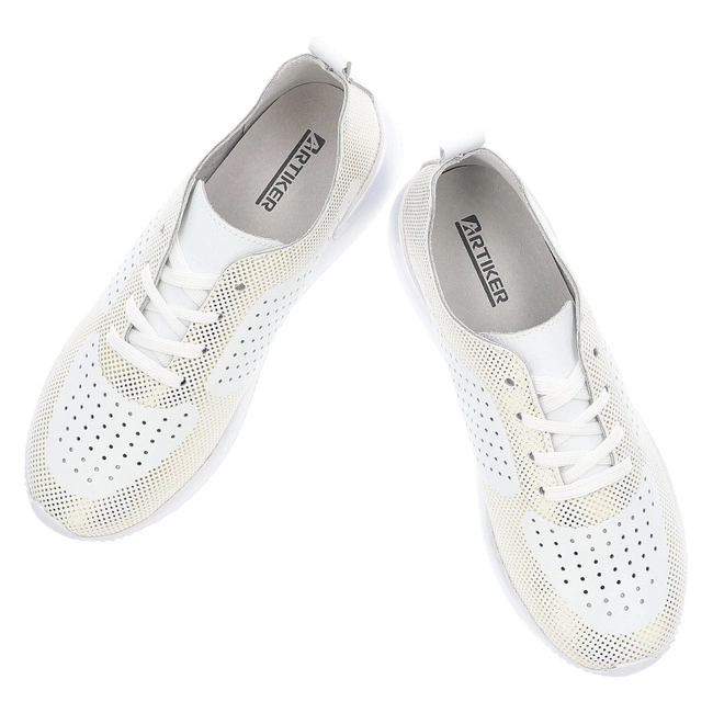 Tenisky ARTIKER - 56C1036 Biało/Złoty