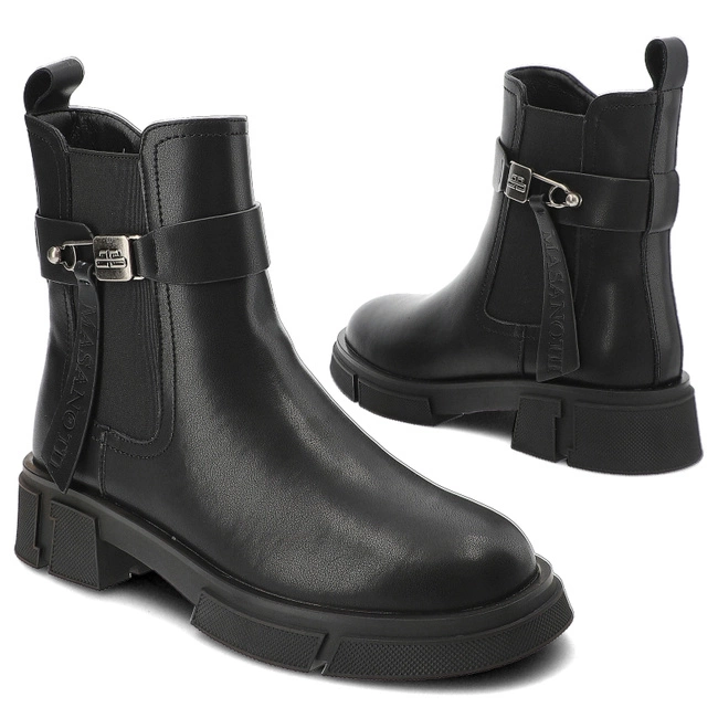 Členkové Topánky Cambell - 24-58302BK Czarny