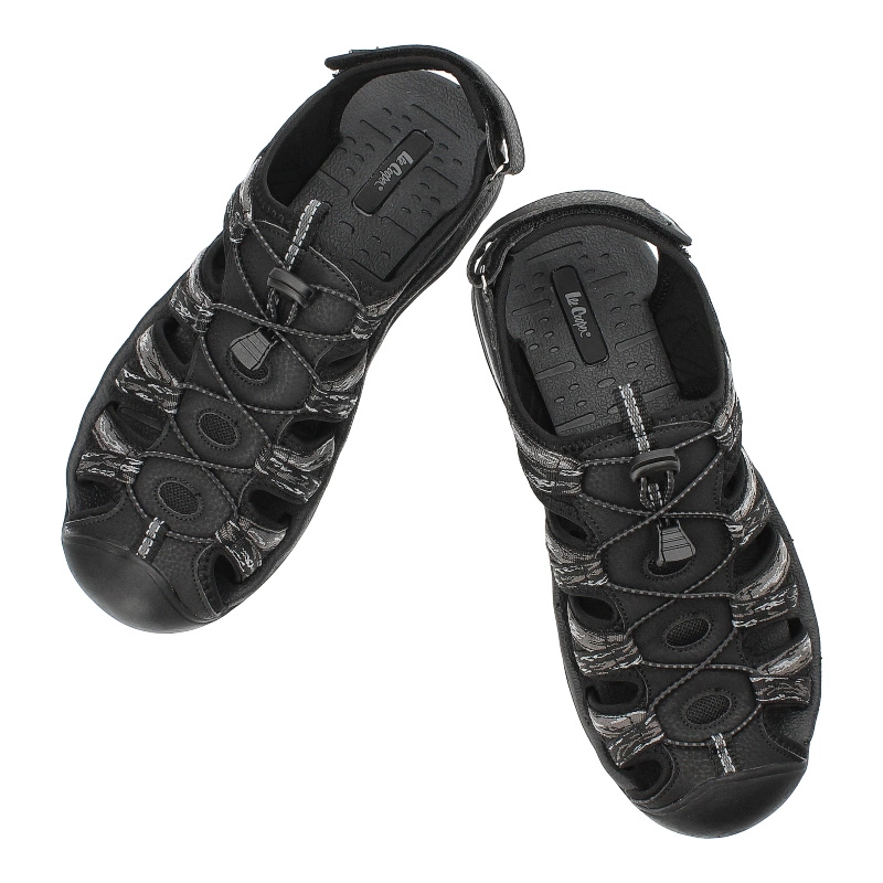 Sandále Lee Cooper - LCW-24-03-2312M Black/Gray