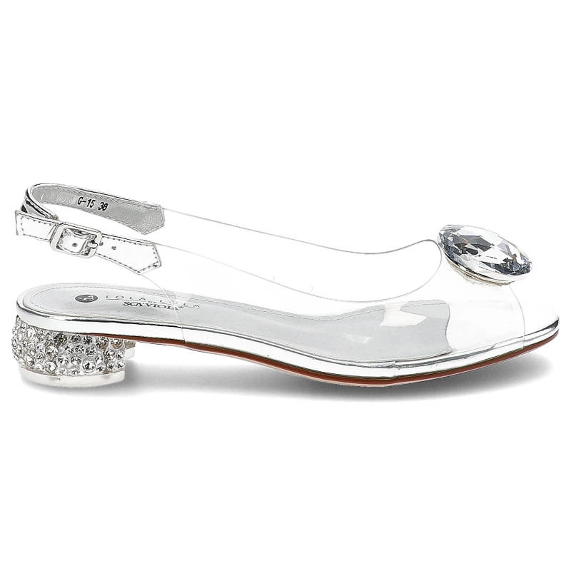 Sandále Sca'viola - G-15 Silver