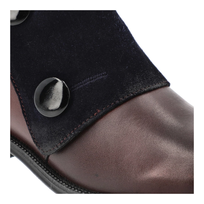 Členkové Topánky MACIEJKA - H7172-23/00-7 Bordo