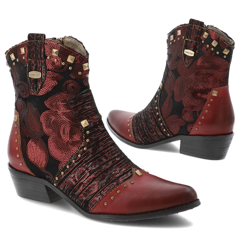 Kovbojky LAURA VITA - Hicnio 20 SL17074A-20D Grenat