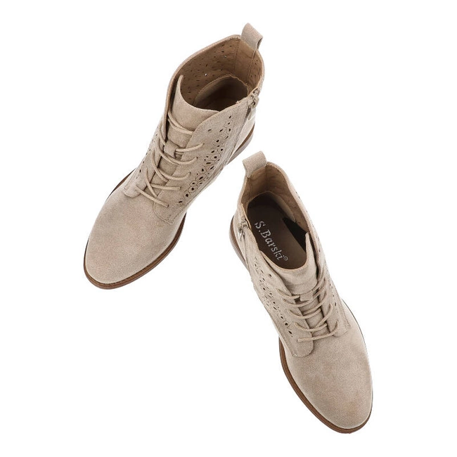 Členkové Topánky S.Barski - HY66-136 Ivory