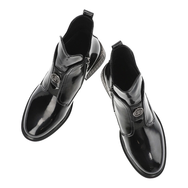 Členkové Topánky Filippo - DBT6003/24 BK Czarny