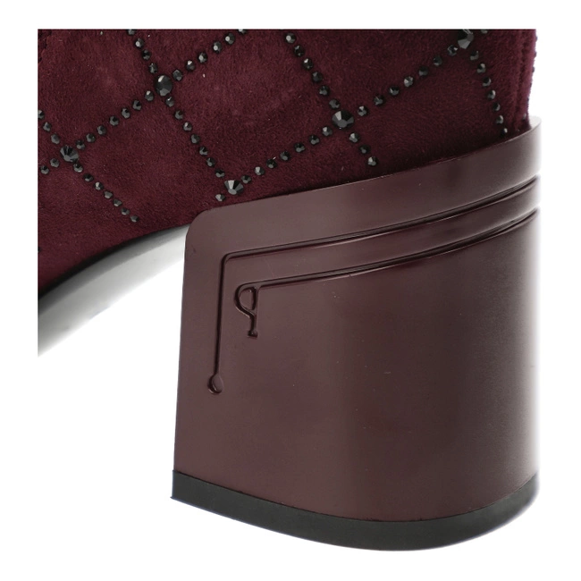 Členkové Topánky S.BARSKI - MR52-132 Wine