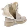 Šnúrovacie Členkové Topánky MUSTANG - 1472-603-243 Ivory