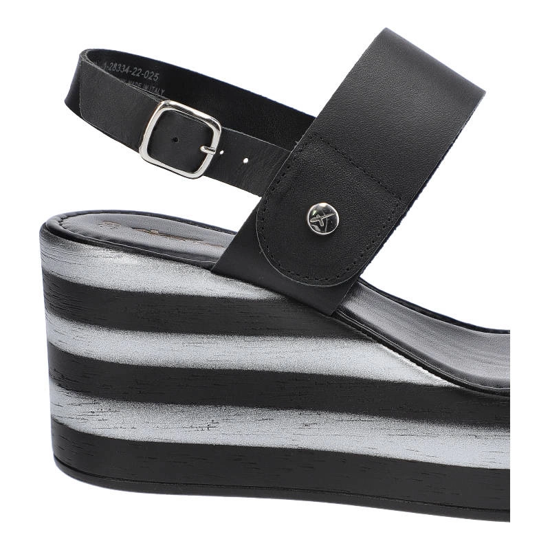 Sandále Tamaris - 1-28334-22 025 Blk/Pewter Str