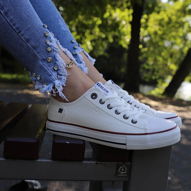 Plátenky Big Star - II274001 Biały