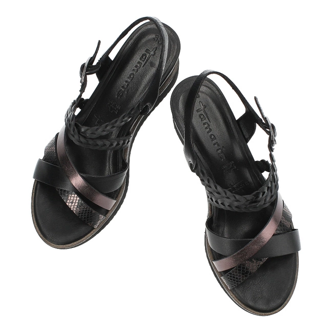 Sandále Tamaris - 1-28220-42 001 Black