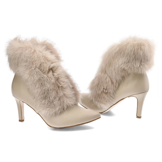 Členkové Topánky Damiss - DS-670/1/A Latte Lico/Królik