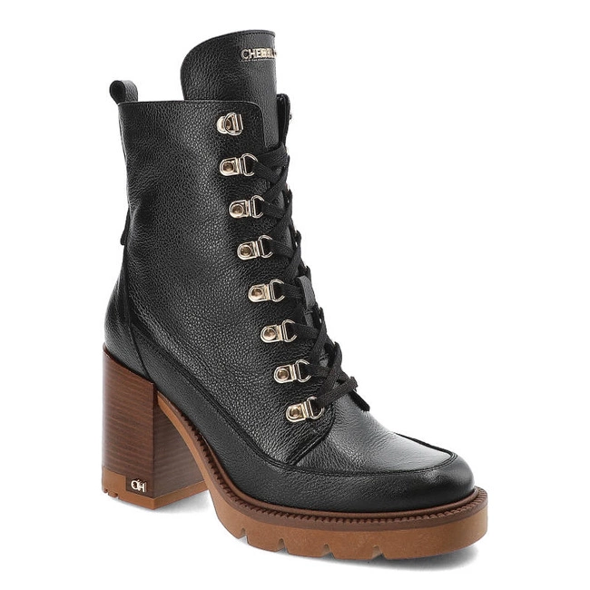 Členkové Topánky Chebello - 3033_-161-000-MIC-S246 Czarny