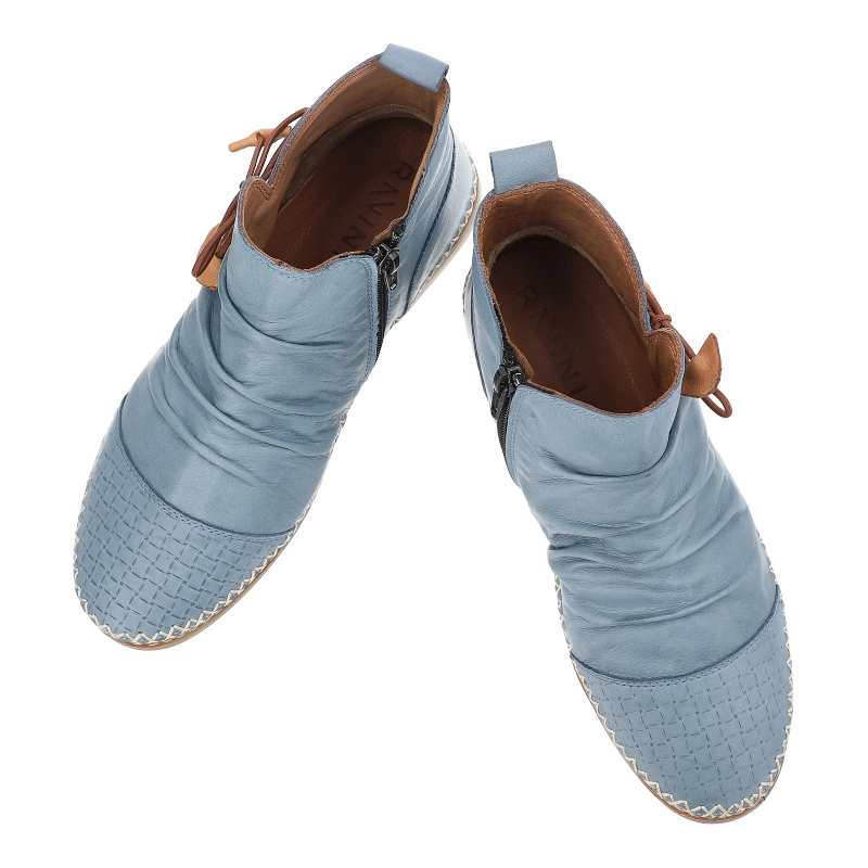 Členkové Topánky Ravini - 1821-X Denim-Tan