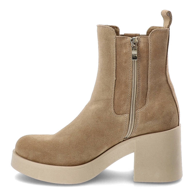 Členkové Topánky Lemar - 60429 W.Cappucino+Zł.