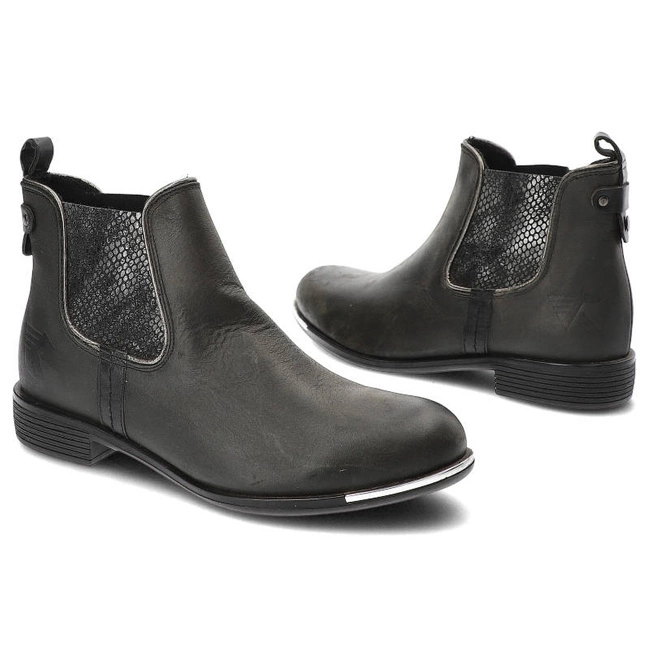 Členkové Topánky Karino - 1387/003-P Czarny Gad