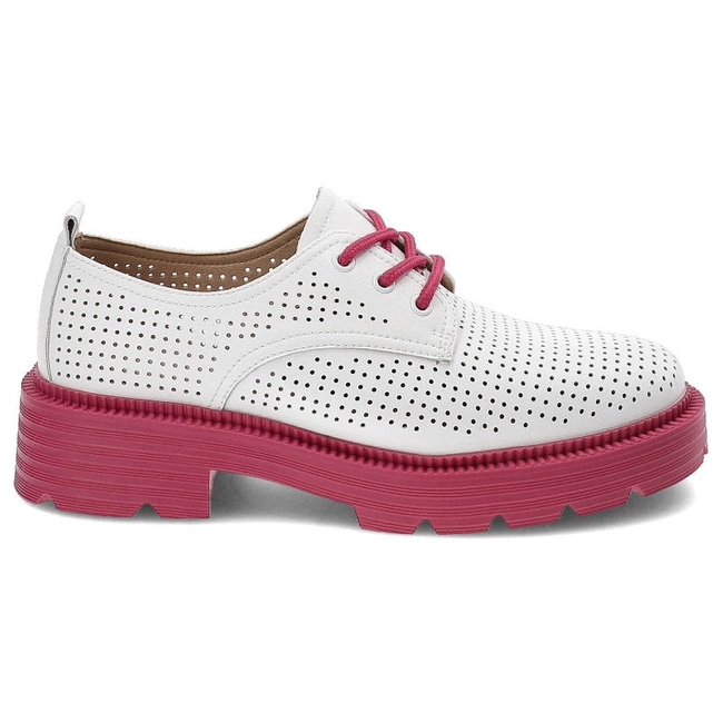 Poltopánky Artiker - 52C2014 Biały+Fuksja