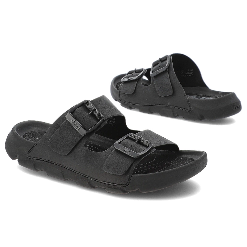 Šľapky JEEP - Daytona JL51590A 062 Black