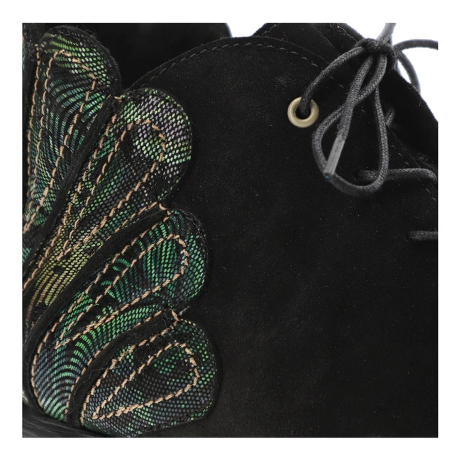 Členkové Topánky Armodo - 7207A Schwarz/Grun