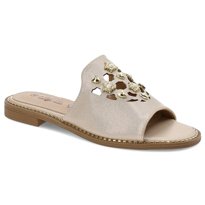 Šľapky S.Barski - KV27-063 Gold