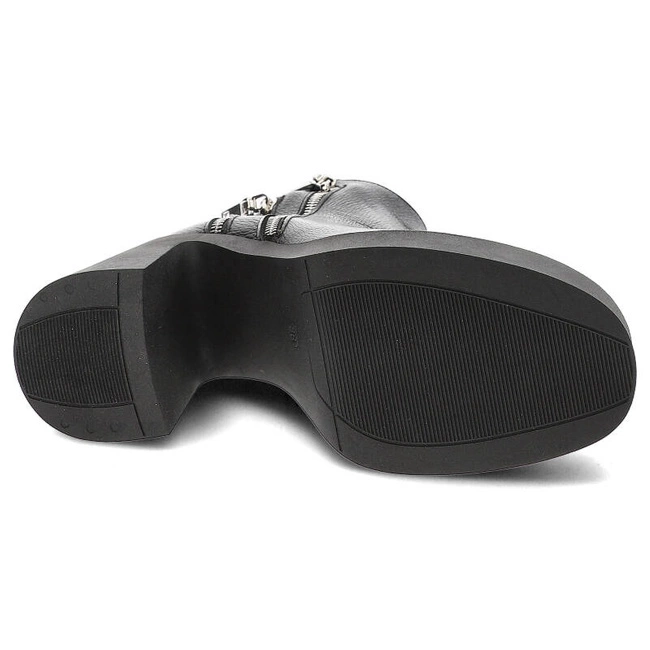 Členkové Topánky Armodo - 1762 Czarny Groch