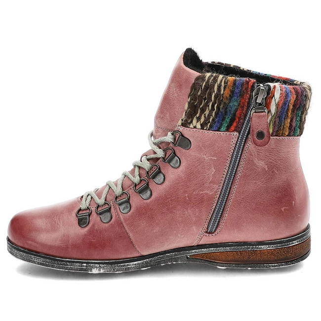 Šnúrovacie Členkové Topánky Maciejka - 03276-15/00-3 Różowy