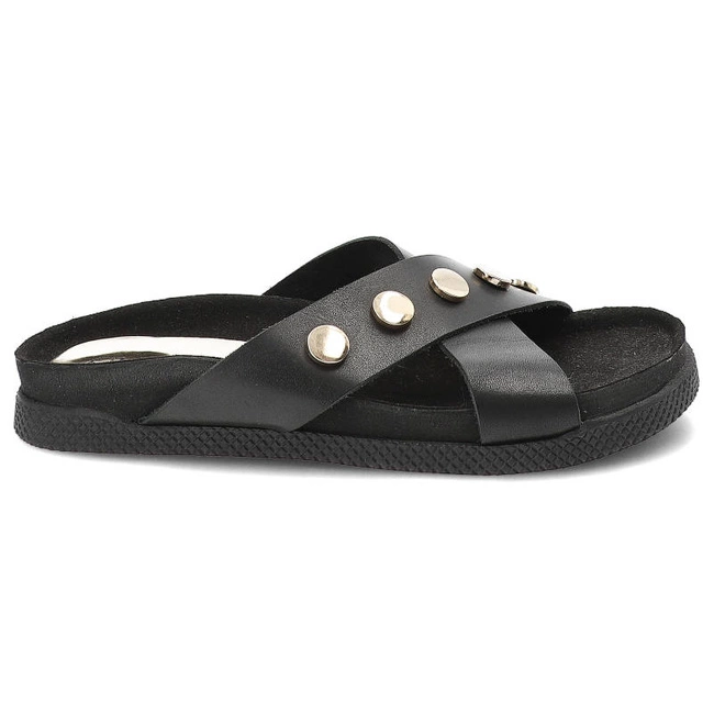 Šľapky Chebello - 2018 Clark Czarny