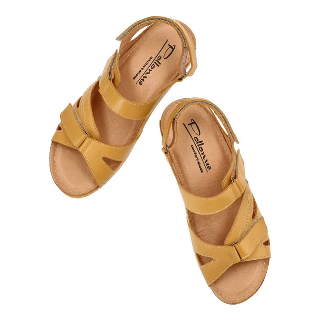 Sandále Pollonus - 5-0773-044 Żółty