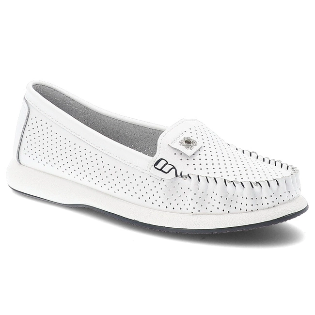 Mókazíny S.BARSKI - LR51-673 White/Navy