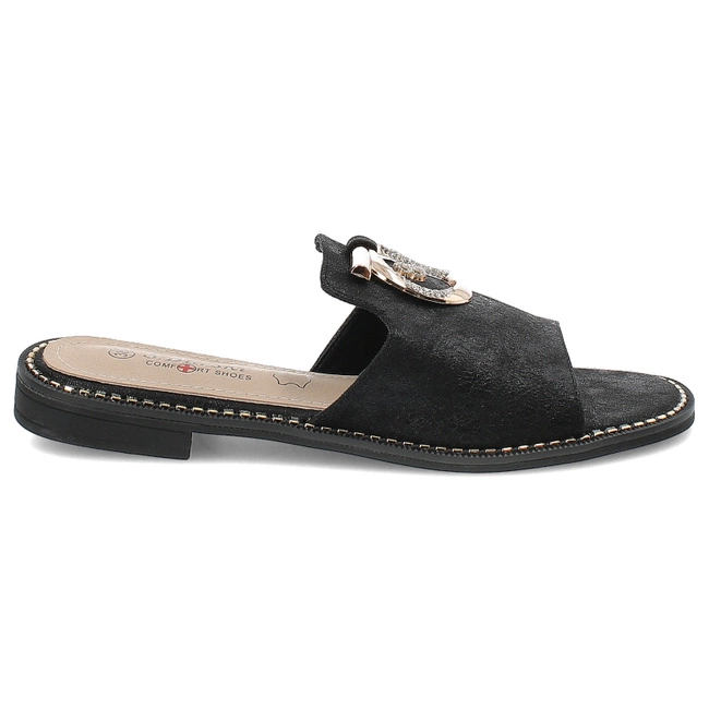 Šľapky S.Barski - KV27-032 Black