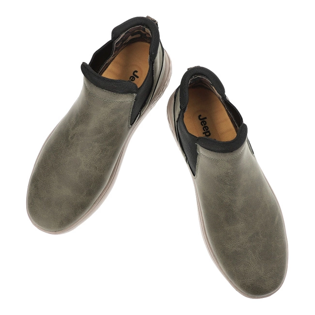 Členkové Topánky Jeep - KOBI CHELSEA JM42130A 020 Military