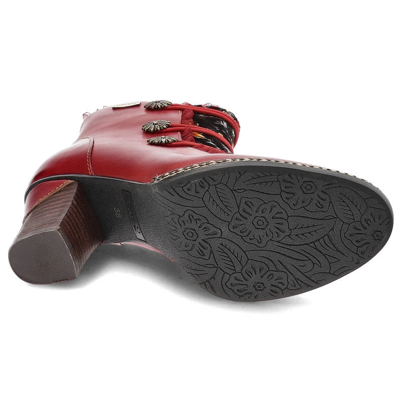 Členkové Topánky Laura Vita - Amceliao 34 SL2015-24H Grenat