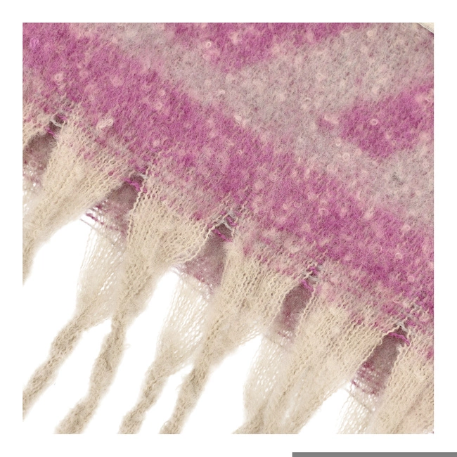Šál Pepe Moll - 242810 Bufanda Mauve/Green