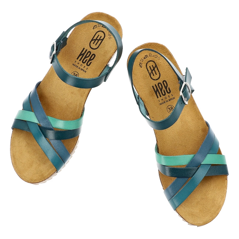 Sandále HEE - 25001 Vaquetilla Je/Pl/A/Bl