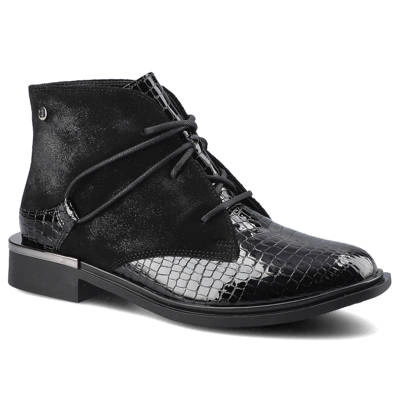 Šnúrovacie Členkové Topánky Maciejka - 04813-01/00-7 Czarny