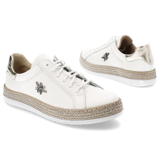 Poltopánky Armodo - 1190 Biały Floter+Złoty D42-C40