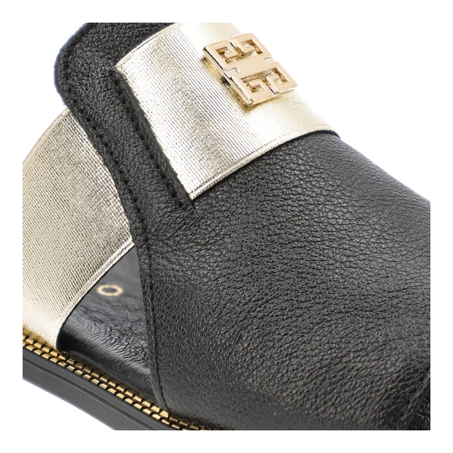 Šľapky ARMODO - 40423 V.Czarny/Złoty