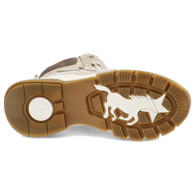 Členkové Topánky Mustang - 1367-602-243 Ivory 51C0012