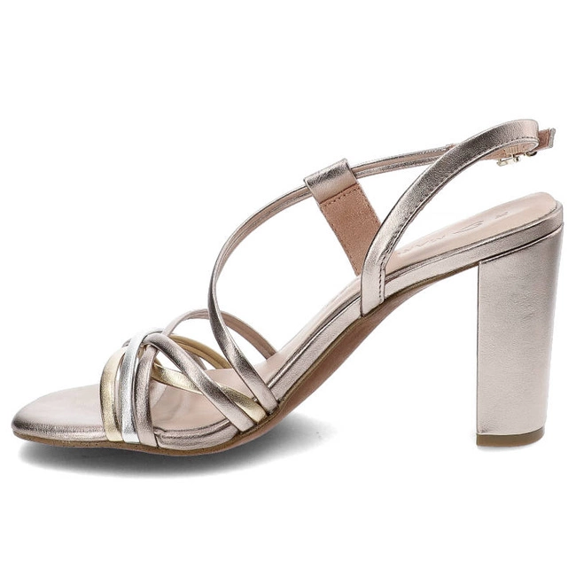 Sandále Marco Tozzi - 2-28324-20 532 Rose Met.Comb