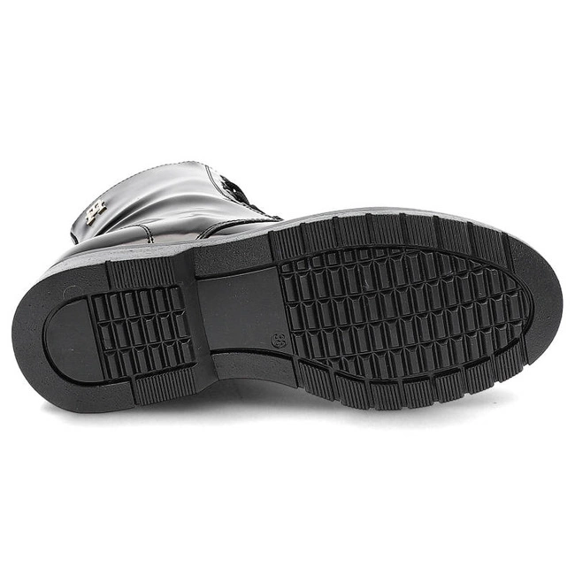 Členkové Topánky Tommy Hilfiger - T4A5-32411-1453999-Lace-Up Bootie Black 999