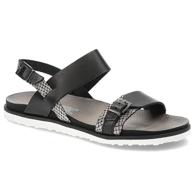 Sandále Lemar - 40105 Bf.Czarny/Moro Metal Czarny