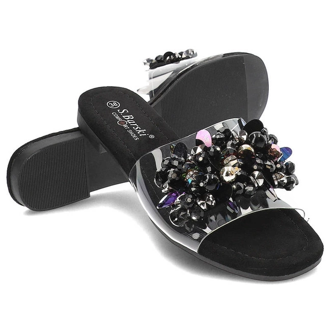 Šľapky S.Barski - KV-576-3 Black
