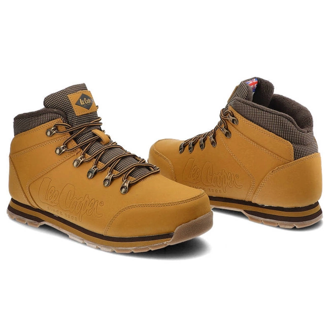 Členkové Topánky Lee Cooper - LCJ-21-01-0706M Camel