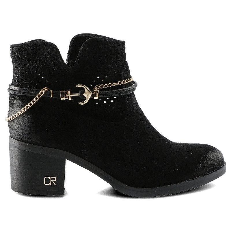 Členkové Topánky Carinii - B5502_-H20-000-000-D51 Czarny