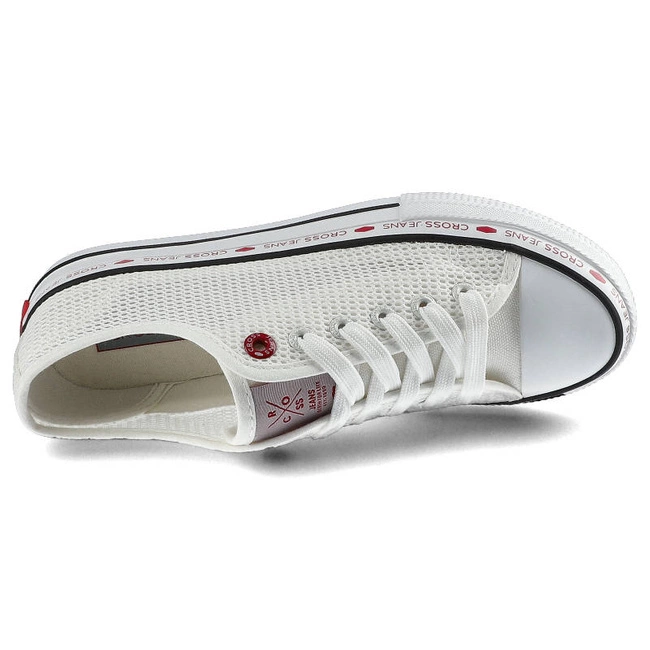 Plátenky Cross Jeans - FF2R4016C Biały