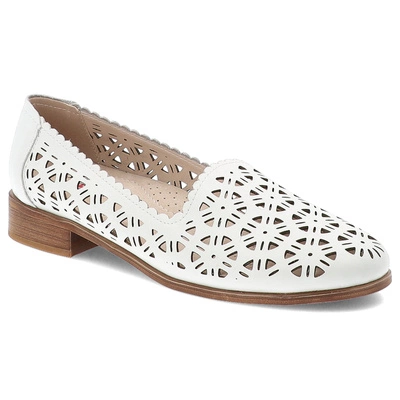 Baleríny S.BARSKI - LR51-646 White