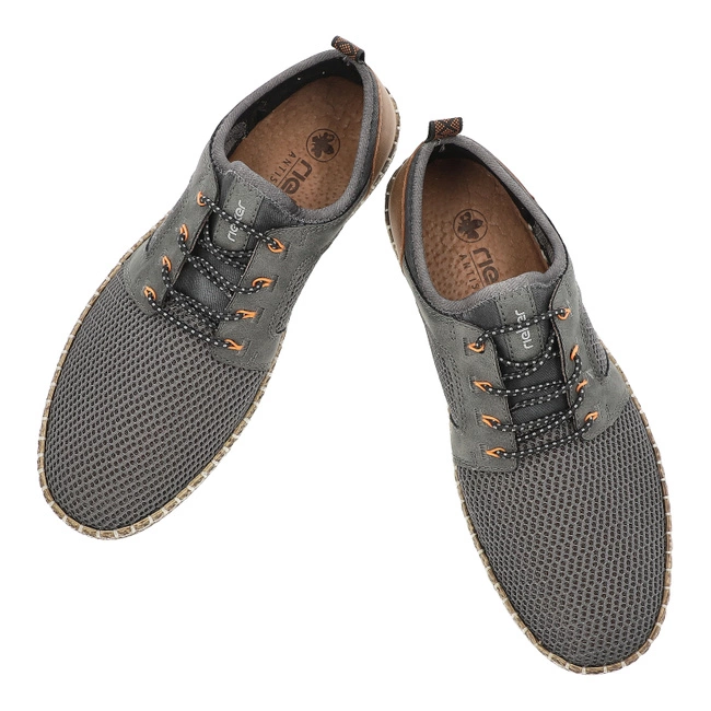 Poltopánky RIEKER - B5252-45 Grey